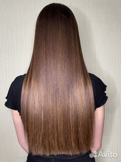 Кератиновое выпрямление волос