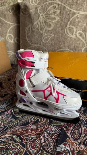 Коньки детские раздвижные 29-32