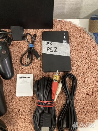 Sony PS2 fat 5008 120гб free ms boot 30 игр