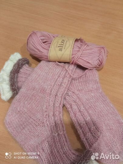 Шерстяные носки