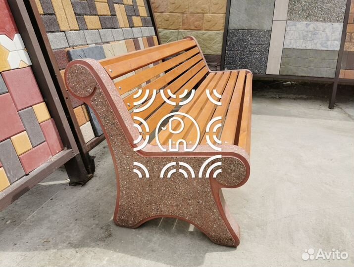 Лавочка из бетона 