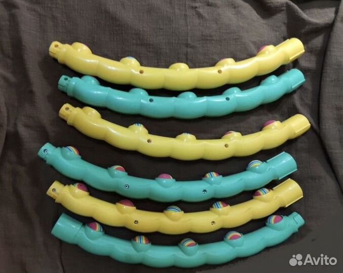 Обруч с массажными мячами