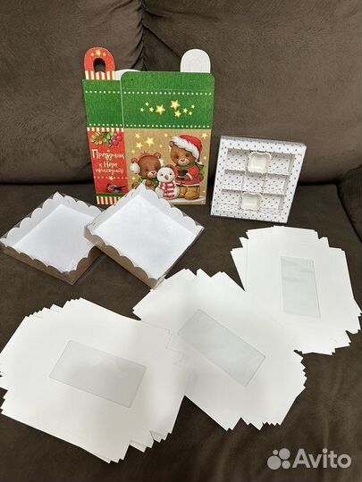 Коробки для конфет, шоколада, подарков