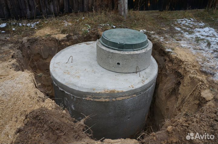 Колодцы под ключ из жби колец