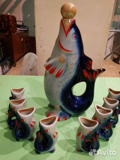 Штофы и графины СССР