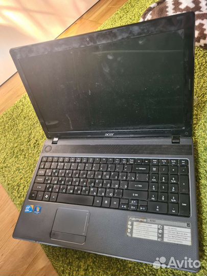 Ноутбук Acer aspire 5733