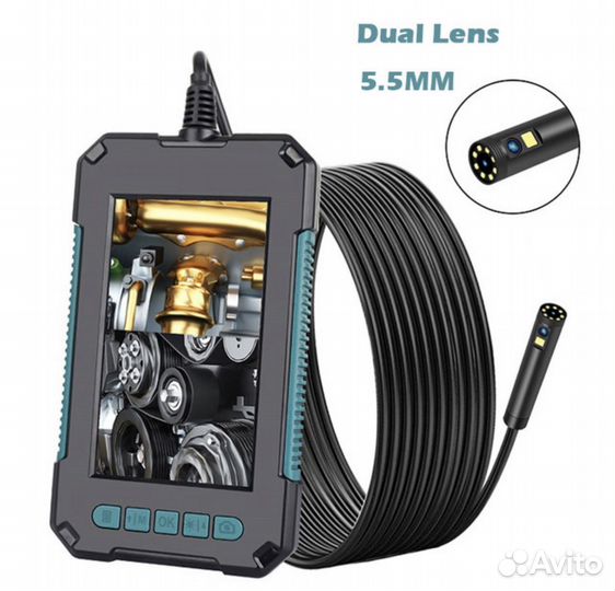 Эндоскоп с камерой wifi HD для авто ремонта