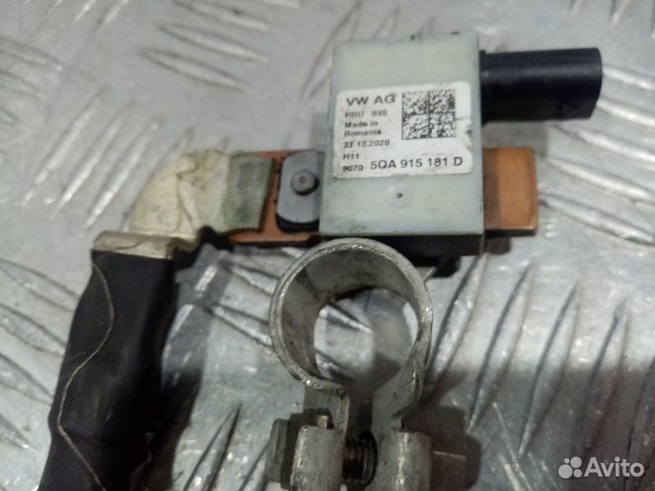 Б/У Клемма аккумулятора минус#001