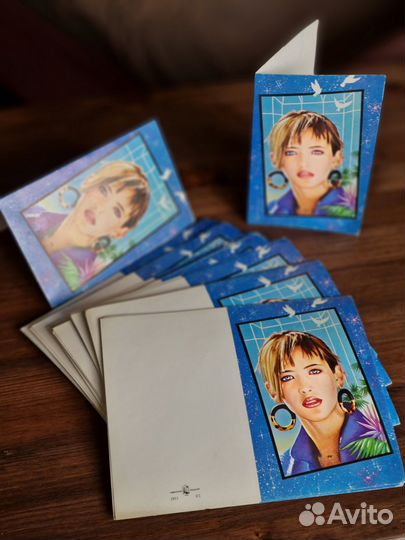 Винтажные открытки 80-х годов. Франция