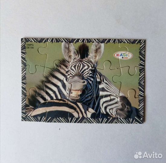 Пазлы из киндер-сюрприз