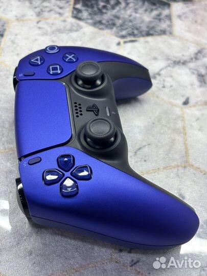 Геймпад dualsense ps5 Cobalt Blue Матовый синий