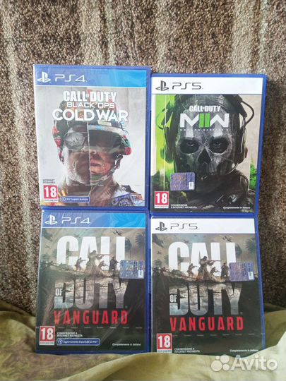 Серия call of duty для ps4, ps5