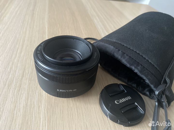 Объектив canon EF 50mm f 1/8 stm
