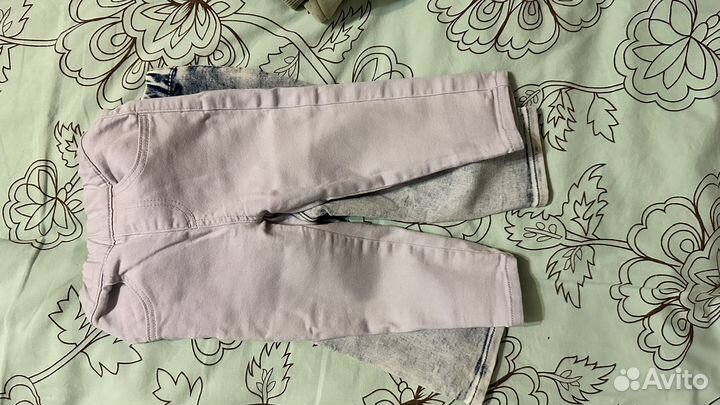 Джинсы на девочку 80