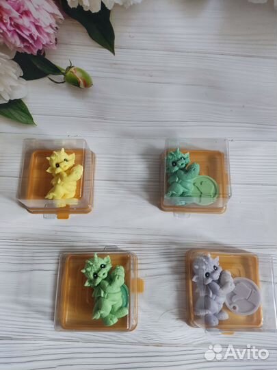 Мыло ручной работы дракончик