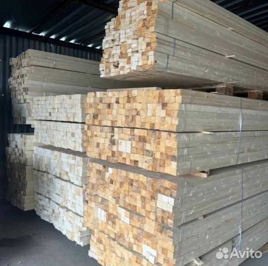 Брусок обрезной 40х50, 3м сорт 1 экспортный