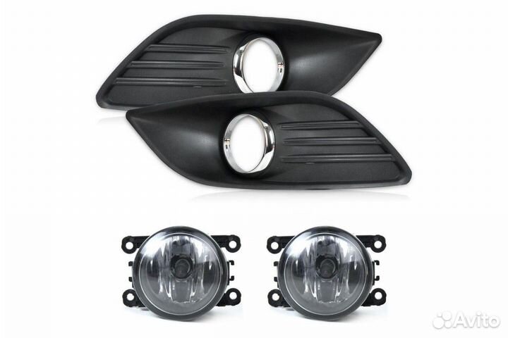 Комплект птф Ford Focus 2 противотуманные фары