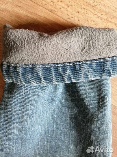 Джинсы утепленные 92-98