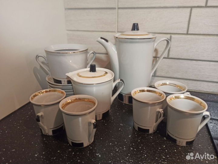 Кофейный сервиз СССР Рига