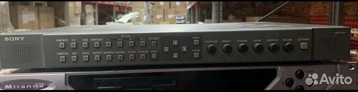 Мoниторный пpоцеcсор Sоny mеu-WX1