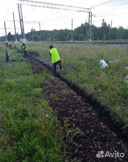 Земляные работу вручную