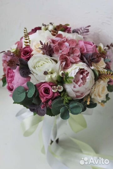 Букет из искусственных цветов, дублер, свадебный