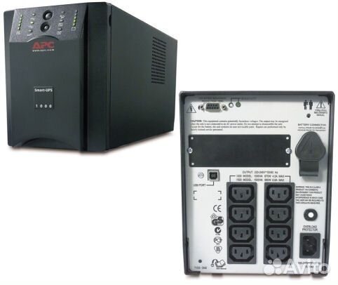 Ибп бесперебойник SMART ups 1000 без батарейки
