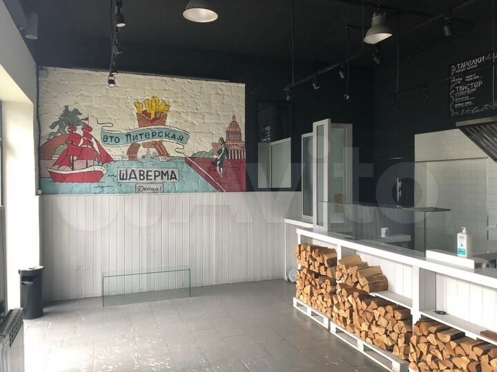 Кофейня шаурма фастфуд на 1-ой линии у метро 40 м²