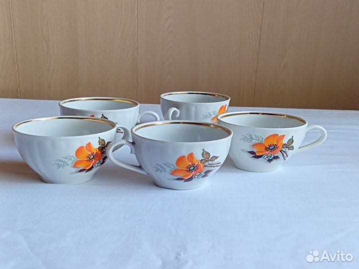 Керамические и фарфоровые кружки СССР
