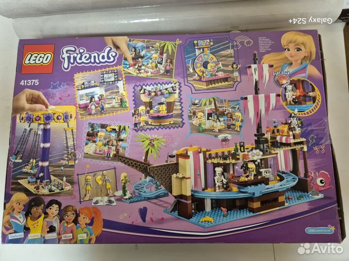 Lego friends Парк аттракционов 41375