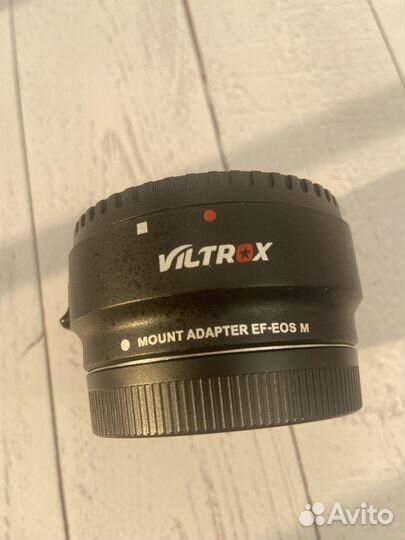 Переходник Viltrox mount adater ef-eos m