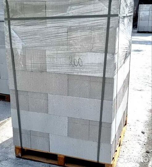 Газоблок. Газобетонные блоки 125х200х600