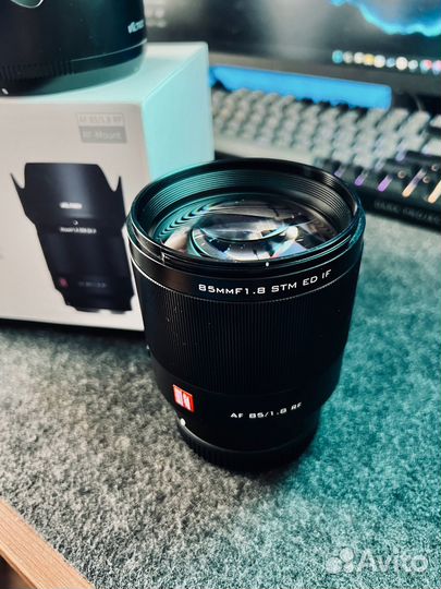 Объектив viltrox 85mm 1.8 RF для Canon