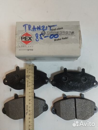 Тормозные колодки перед Ford pex 7232