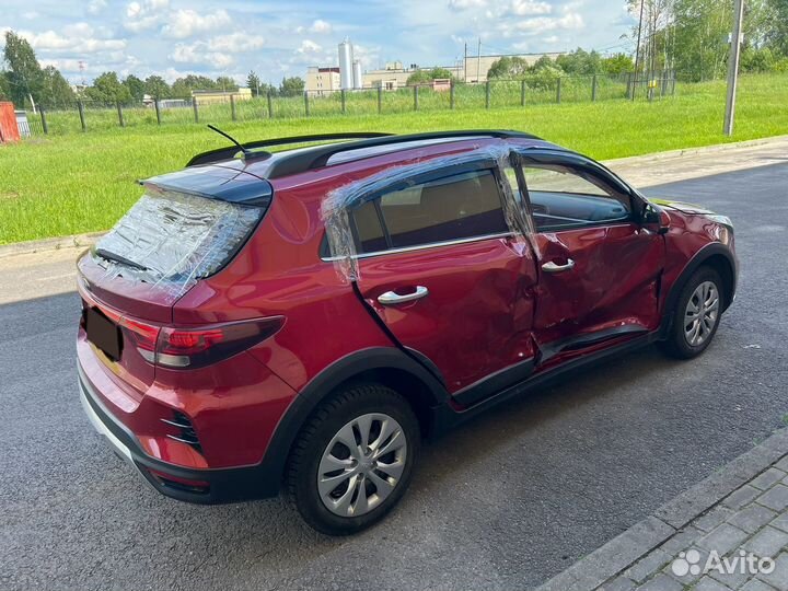 Kia Rio X 1.6 AT, 2021, битый, 33 000 км