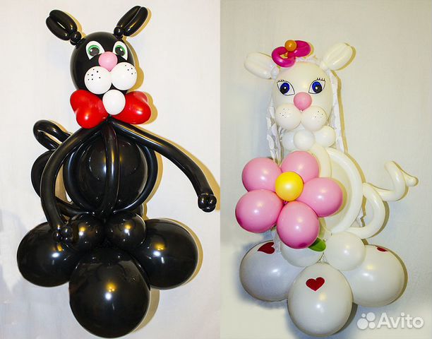 Коты из воздушных шариков. Кот