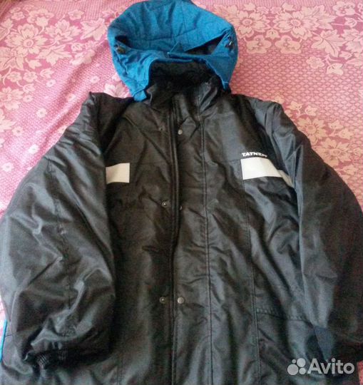 Куртка зимняя + комбинезон + жилет с рукавами