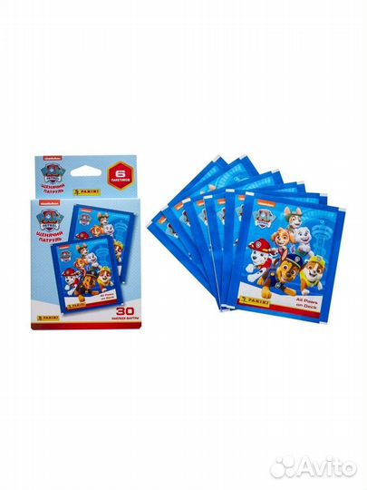 Наклейки panini щенячий патруль 7