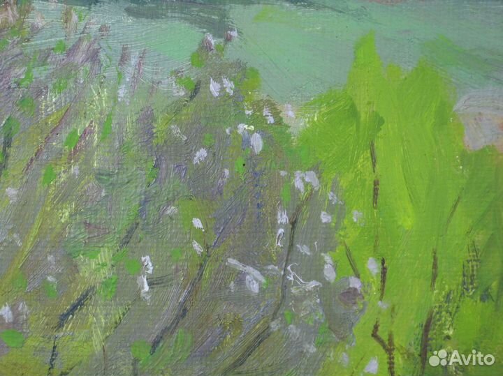 Мухин А. А. Дорога в Левжу, х. м. 80х61 см 1985 г