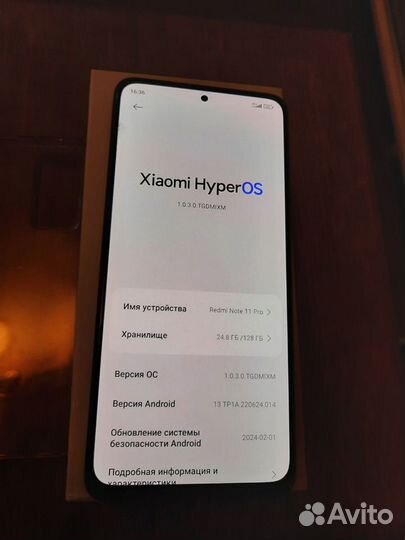 Xiaomi Redmi Note 11 Pro, 6/128 ГБ