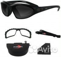 Мотоочки Bobster Road Master Photochromic, цвет Се