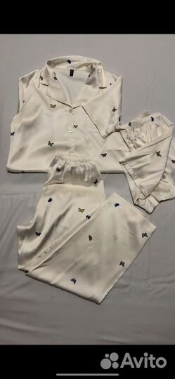 Пижама женская новая атласная