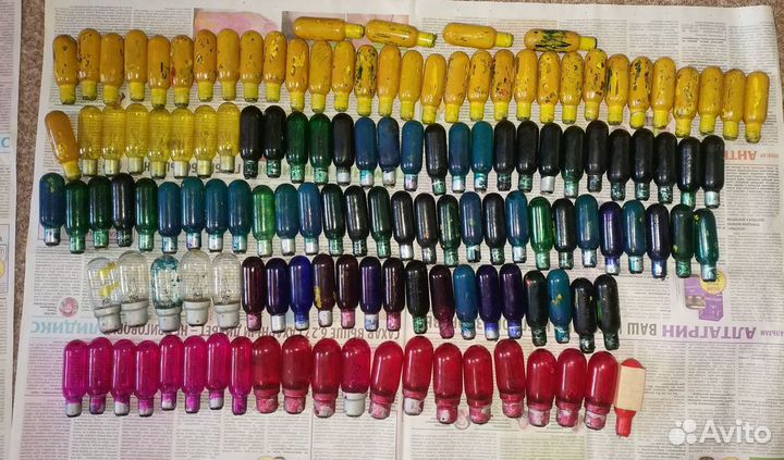 Лампа накаливания СССР 127В 25Вт и 15Вт и лбу-30