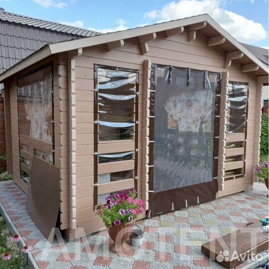 Мягкие окна в дом