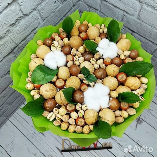 Ореховый букет с Хлопком арт. 3173 в Хабаровске