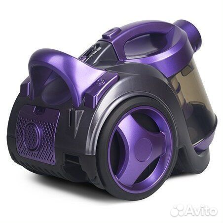 Пылесос BQ VC1808C, черный/фиолетовый