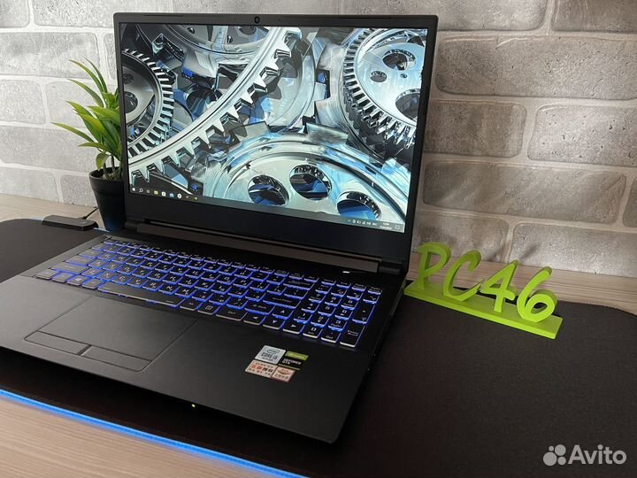 Игровой ноутбук hasee 1650ti/ Core i5