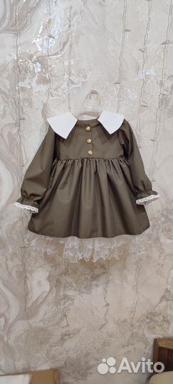 Детское платье военное