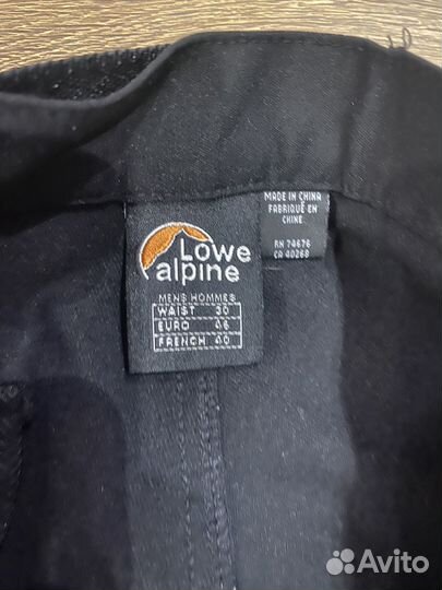 Штаны lowe alpine nylon gorpcore