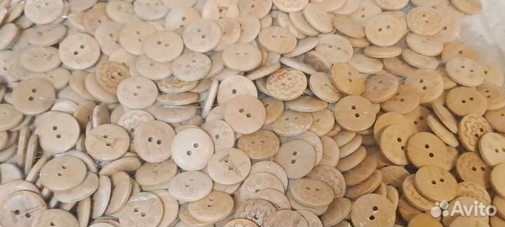 Пуговицы, деревянные пуговицы с рисунком